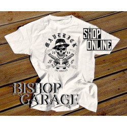 Maverick White T-Shirt